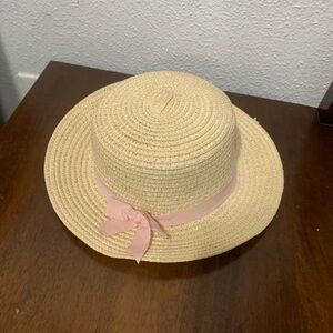 Toddler Girl Straw Hat